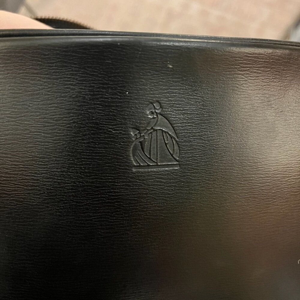 Vintage Lanvin Shoulder Bag - black leather - Picture 3 of 12